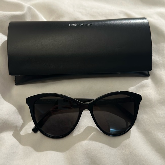 SAINT LAURENT CATEYE SUNGLASSES - Picture 2 of 6